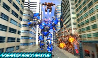 Air Robot Transform Helicopter Battle Revolution screenshot 3