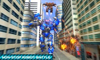 برنامه‌نما Air Robot Transform Helicopter Battle Revolution عکس از صفحه