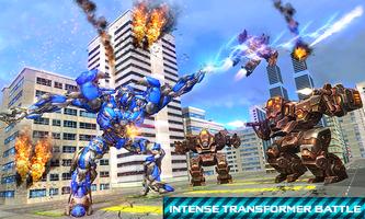 برنامه‌نما Air Robot Transform Helicopter Battle Revolution عکس از صفحه