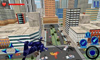 Air Robot Transform Helicopter Battle Revolution screenshot 2