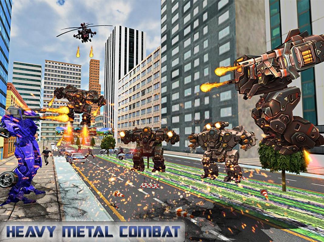 Air Robot Transform Helicopter Battle Revolution for ...