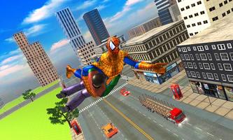 Super Hero Survival Flying Spider capture d'écran 2