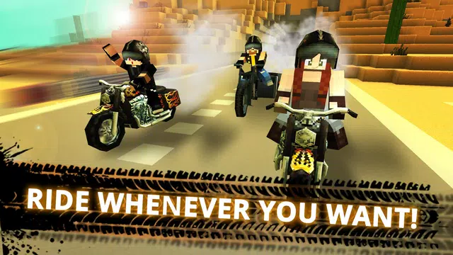 Screenshot 4 for Chopper Craft: Action Games & Moto City Racing 3D