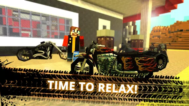 Screenshot 5 for Chopper Craft: Action Games & Moto City Racing 3D