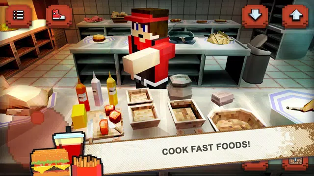 Screenshot 1 for Burger Craft: Fast Food Cooking Games 3D