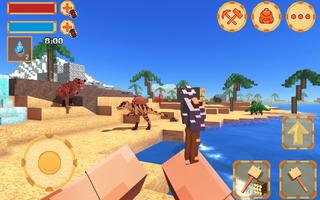 Blocky Ark Survival 3D โปสเตอร์