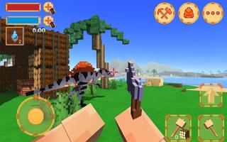 Blocky Ark Survival 3D syot layar 2