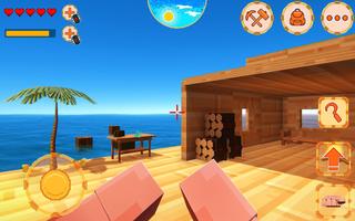 Ocean Raft 3D screenshot 2