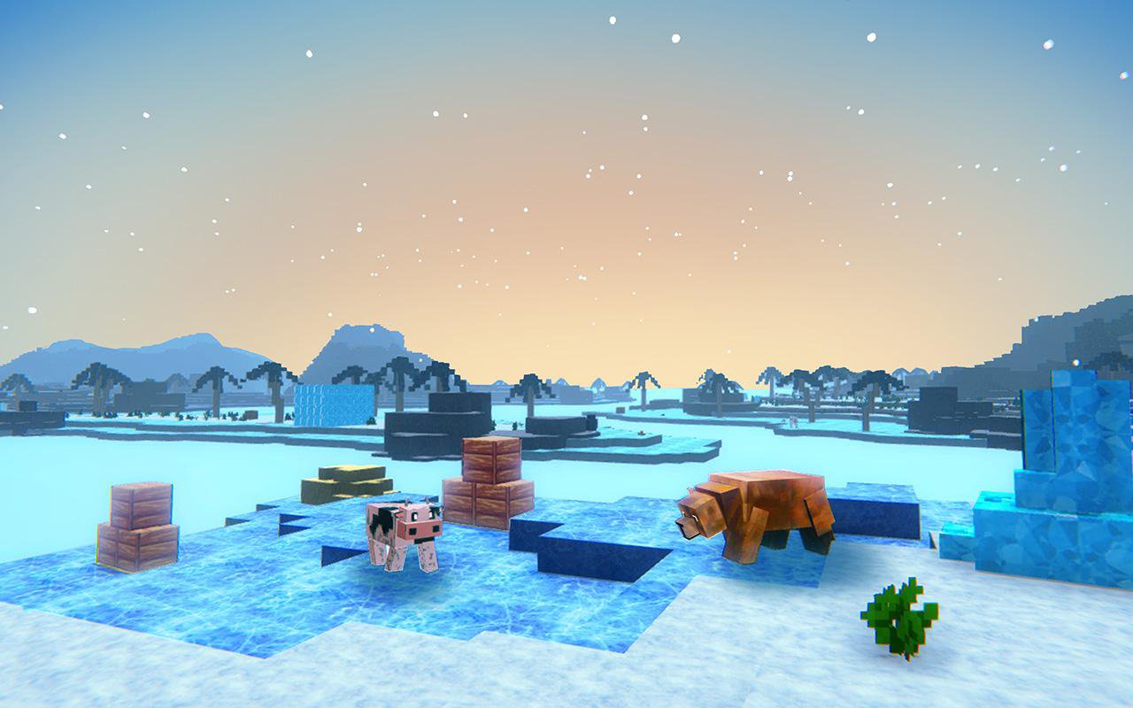 игры зимний майнкрафт на выживание