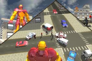 Super Hero Rescue Flying Robot capture d'écran 1