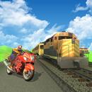 Train vs Super Hero Spider Bike APK