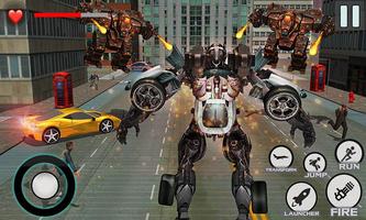 Flying Super Hero Jet Robot Alien Super Transform ảnh chụp màn hình 1