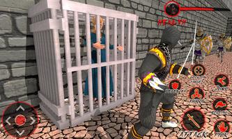 Superhero Ninja Assassin Shadow Battle captura de pantalla 2