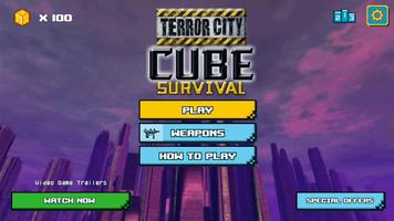 Terror City Cube Survival Affiche