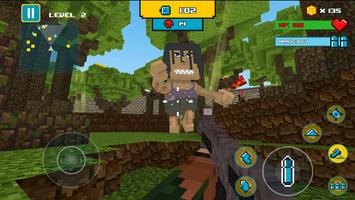 Titan Attack on Block Kingdom screenshot 3