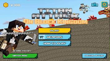 Titan Attack on Block Kingdom 海报