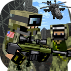 Block Wars Killer Sniper-icoon