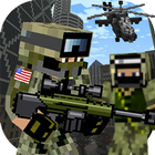 Block Wars Killer Sniper أيقونة