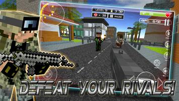 Block Wars Killer Sniper تصوير الشاشة 1