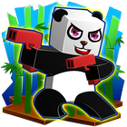Cube Pandas Survival Games ícone