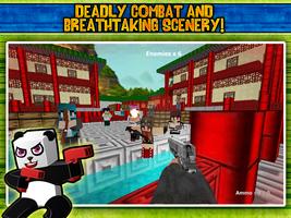 Cube Pandas Survival Games capture d'écran 1