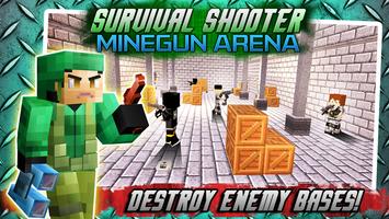 Survival Shooter MineGun Arena 海报