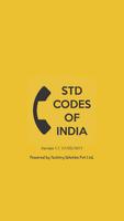 STD Codes of India الملصق