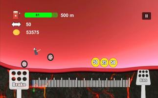 Robot Car Hill Racing Ekran Görüntüsü 3