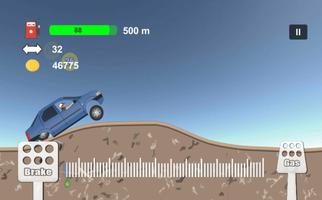 Robot Car Hill Racing Ekran Görüntüsü 1