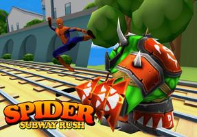 Subway Spider-man Surf 海報