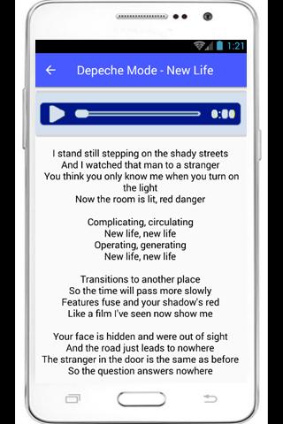 Depeche Mode Heaven Lyrics for Android - APK Download