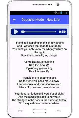 Depeche Mode Heaven Lyrics APK for Android Download