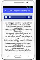 Glen Campbell Forgets Lyrics الملصق