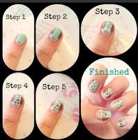 Beautiful Nail Polishing Models Plakat