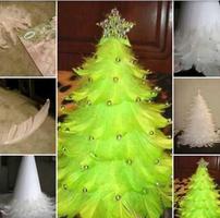 DIY بسيطة شجرة عيد الميلاد الأفكار الملصق