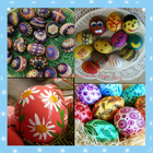 ikon Warna Dekorasi Telur Paskah