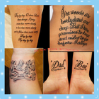 300 Tattoo Schriftzug Proben Zeichen