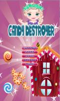 Elsa Destroyer Candy Cartaz