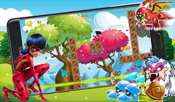 Super Ladybug jungle adventure स्क्रीनशॉट 2