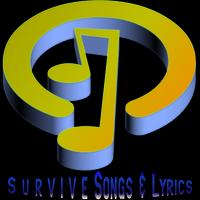 Survive Lyrics Music Plakat