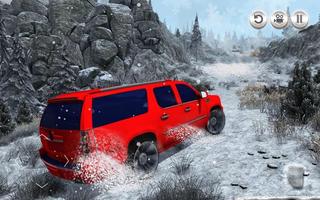 Snow Driving: 4x4  Offroad FJ Cruiser Simulator 3D Ekran Görüntüsü 1