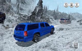 Snow Driving: 4x4  Offroad FJ Cruiser Simulator 3D Ekran Görüntüsü 2