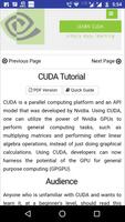 CUDA Tutorial โปสเตอร์