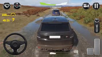 Driving Range Rover Suv Simulator 2019 الملصق