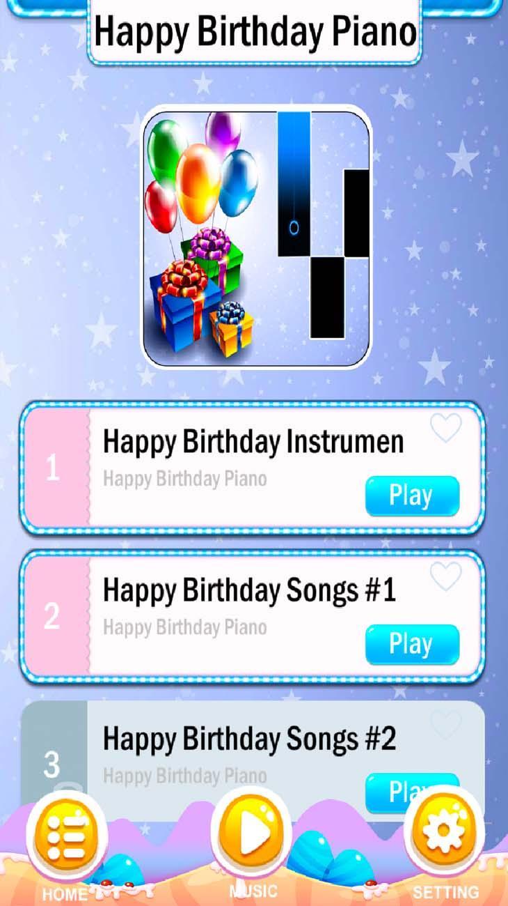 Happy Birthday Piano Tiles For Android Apk Download - happy birthday song roblox piano