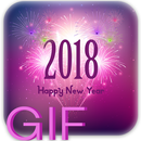 Happy New Year GIF 2018 APK