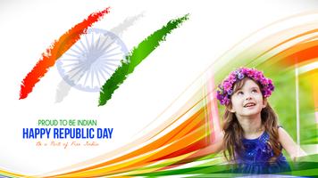 Republic Day Photo Frame 2018 постер