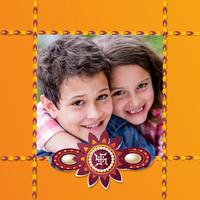 Rakhi Photo Frame 2017 الملصق