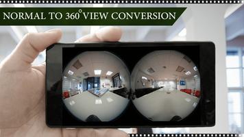 Wideo konwerter 360 VR plakat
