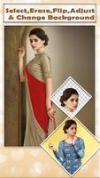 Saree Photo Suit Editor: Trendy Women's Clothing Affiche